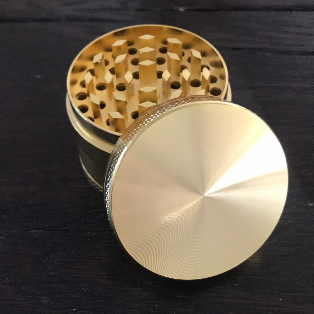 Gold Herbal Grinder 🥞
